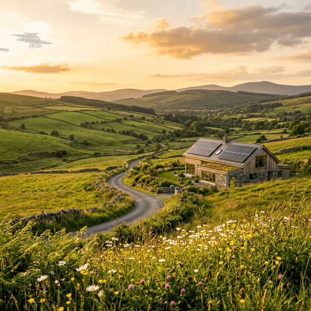 EV charging in the Irish countryside